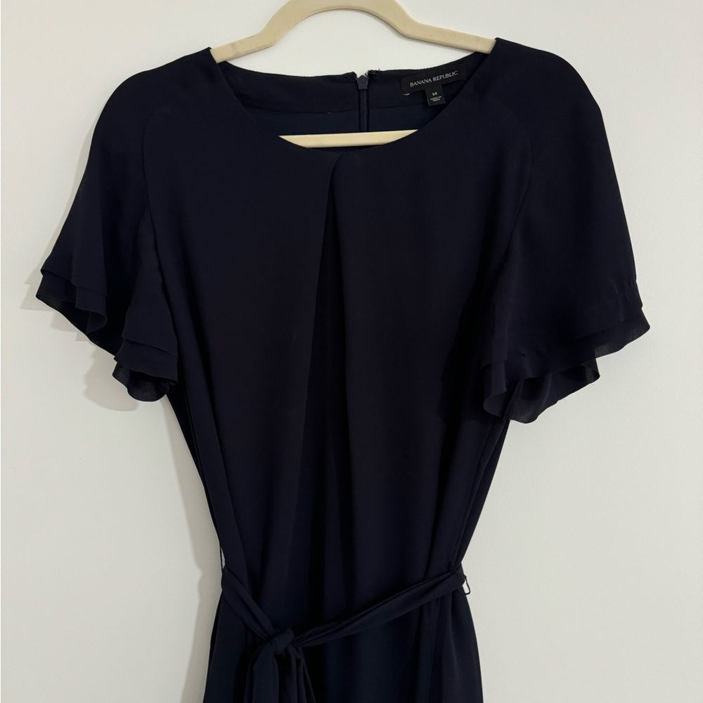 Banana Republic Navy Work Dress